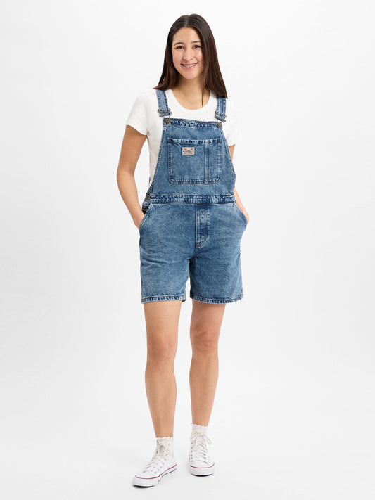 american vintage Jeansshorts Damen Baumwolle