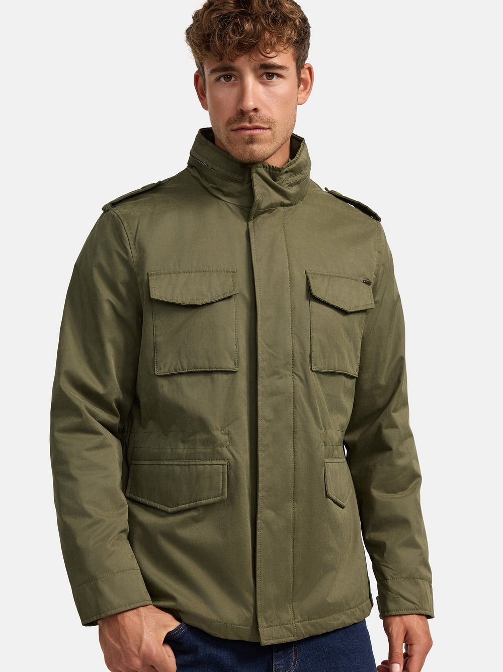 Indicode Übergangsjacke Herren Canvas