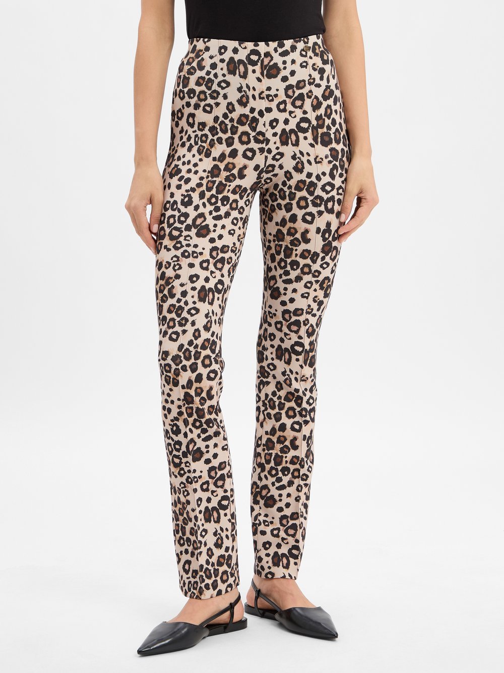 Marc Cain Hose Damen Stretch gemustert