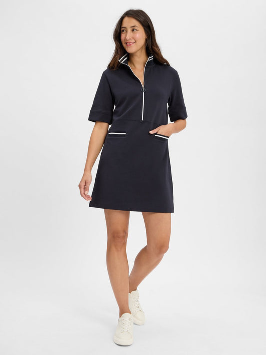 Marc Cain Sweat-Kleid Damen Baumwolle