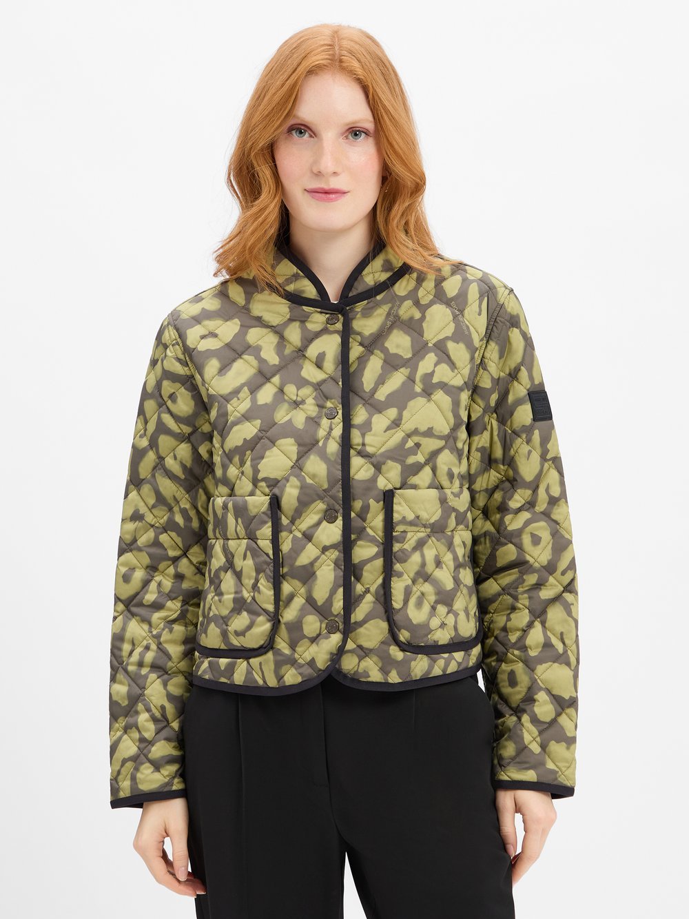 Marc Cain Wende-Steppjacke Damen gemustert