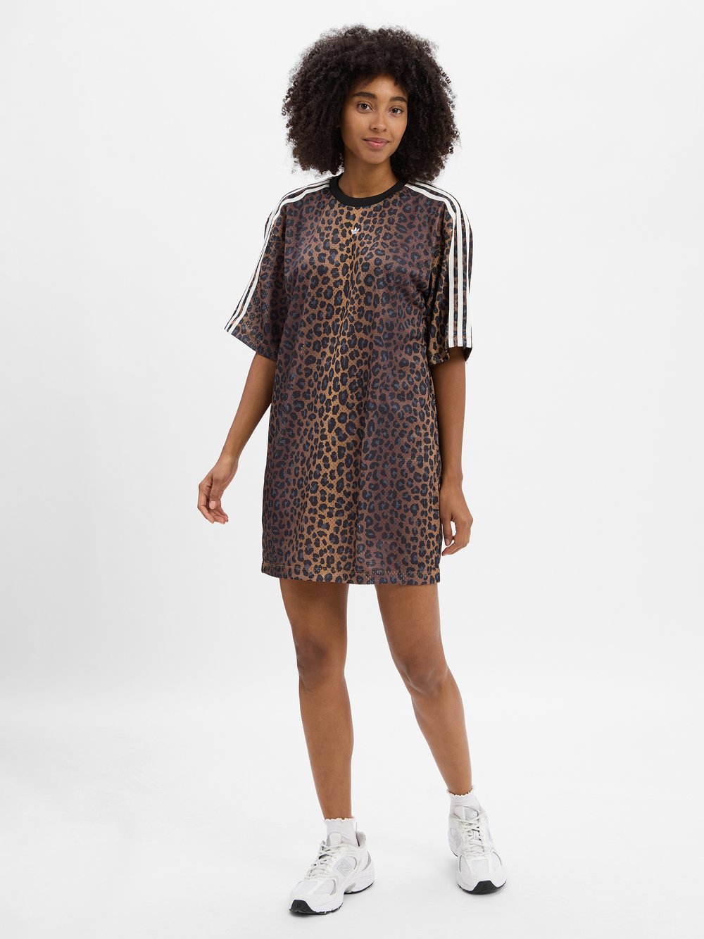 adidas Originals Jerseykleid Damen gemustert