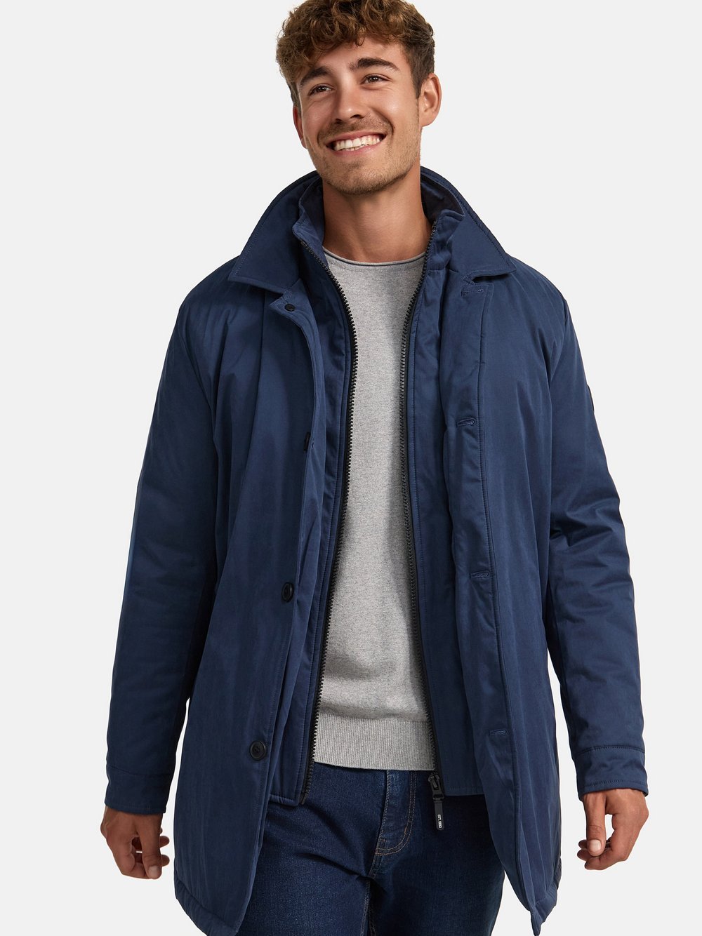 Indicode Übergangsjacke Herren Canvas