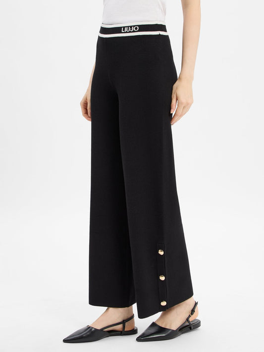 Liu Jo Collection Strickhose mit Seiden-Anteil Damen