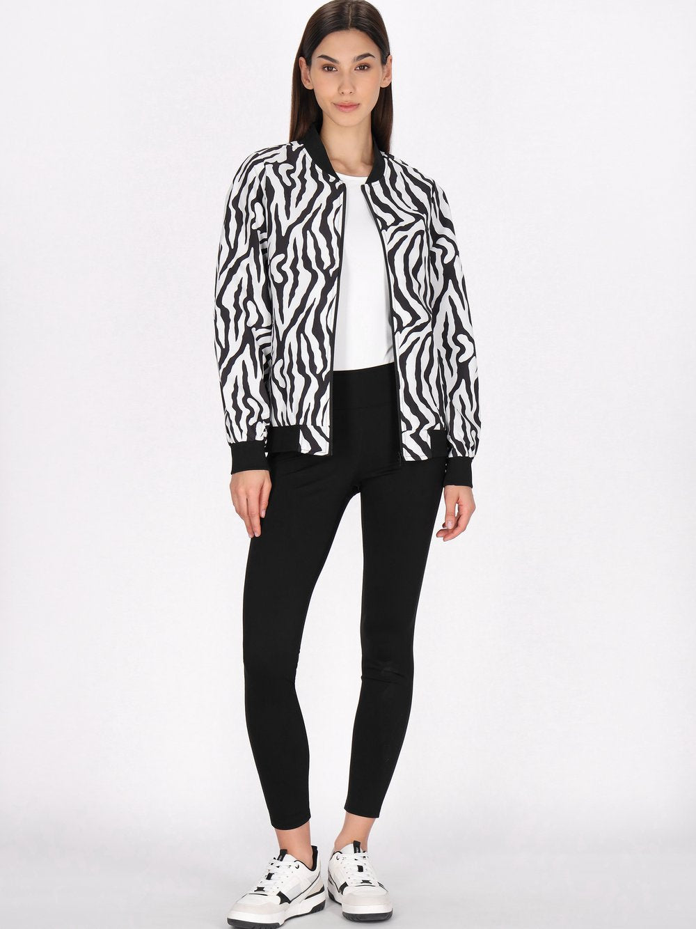 MyMo Jacke Damen gemustert