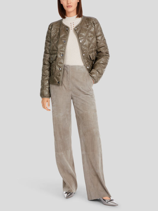 Marc Cain Outdoor-Jacke Damen Polyamid strukturiert