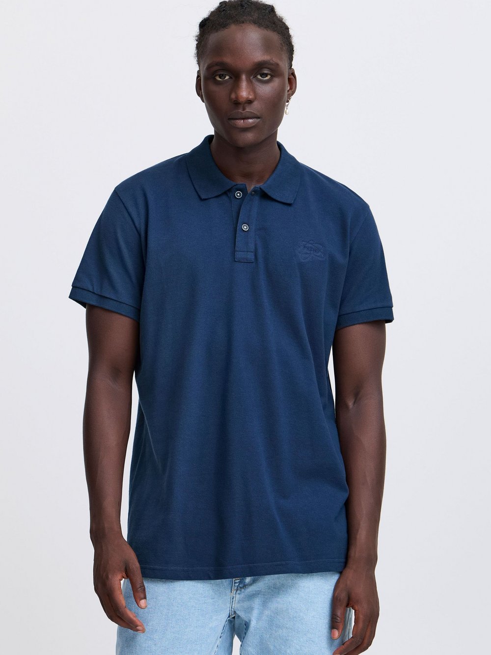 BLEND Poloshirt Herren Baumwolle