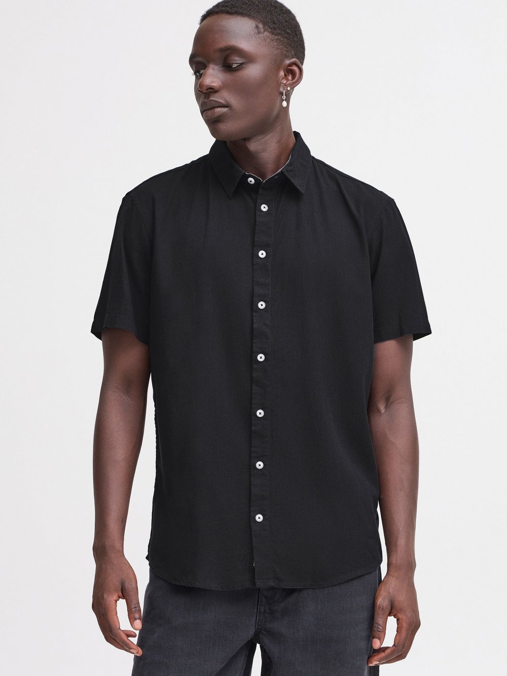 BLEND Kurzarmhemd Herren Regular Fit