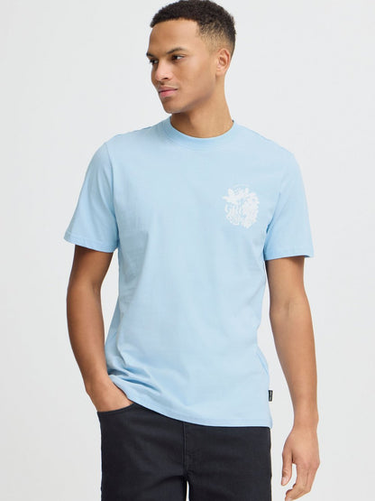 BLEND T-Shirt Herren Baumwolle gemustert