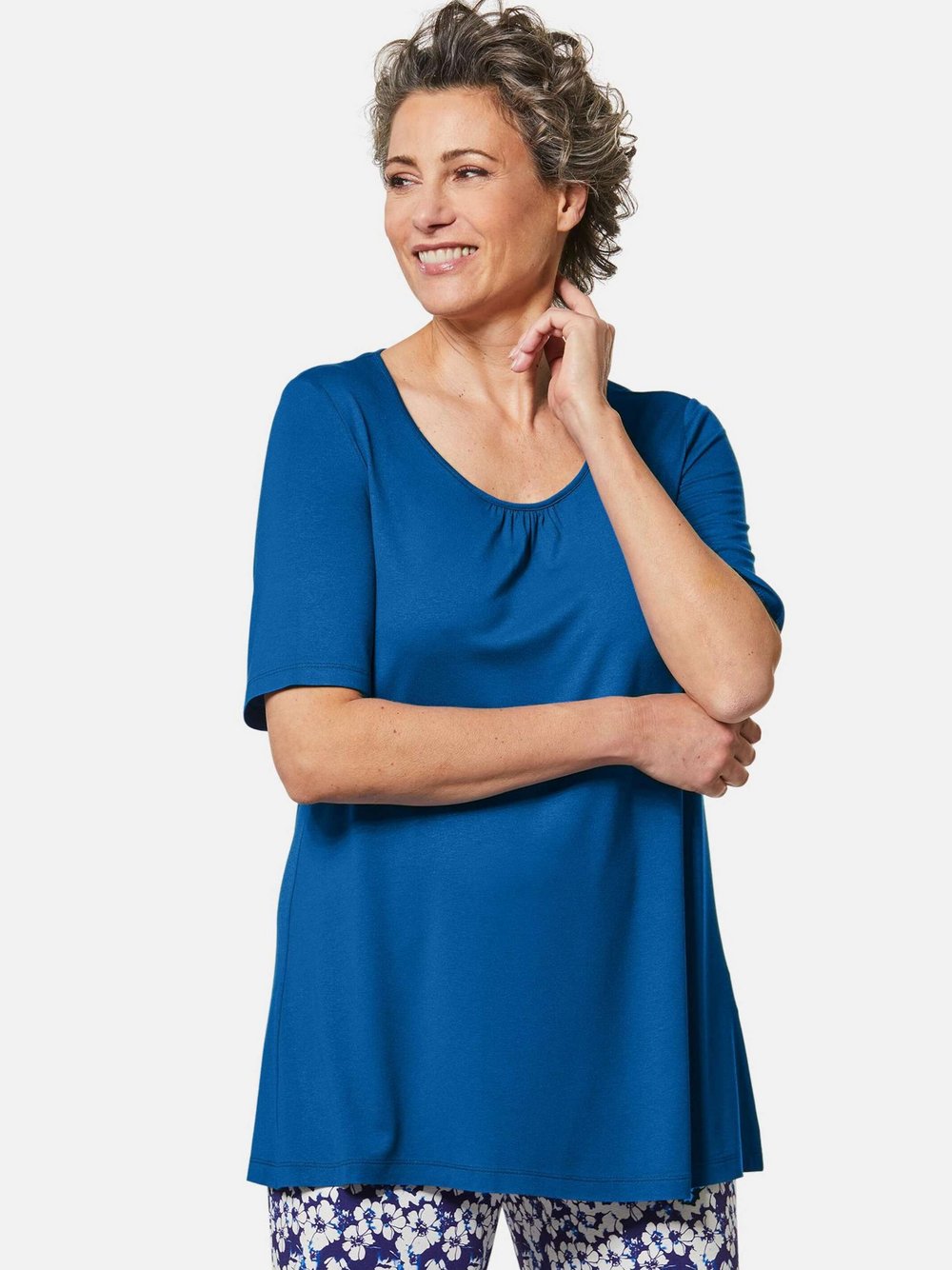 Goldner Shirt Damen Viskose