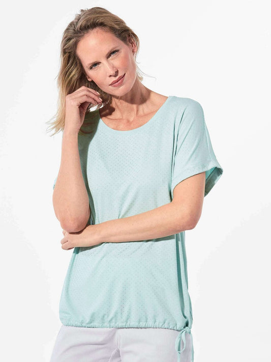 Goldner Shirt Damen Viskose