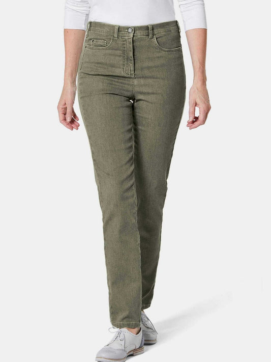 Goldner High-Stretch-Jeanshose Damen Baumwolle