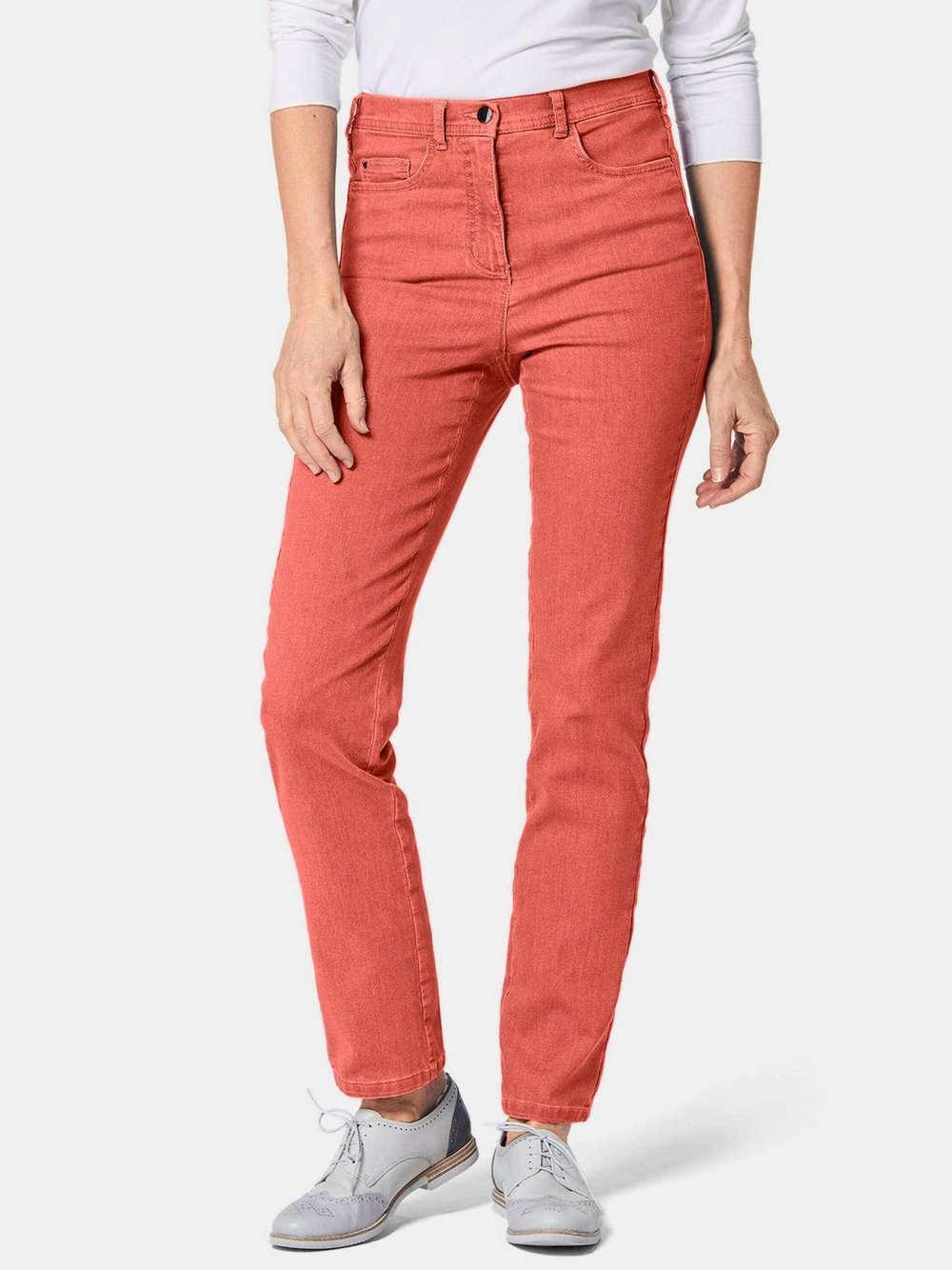 Goldner High-Stretch-Jeanshose Damen Baumwolle