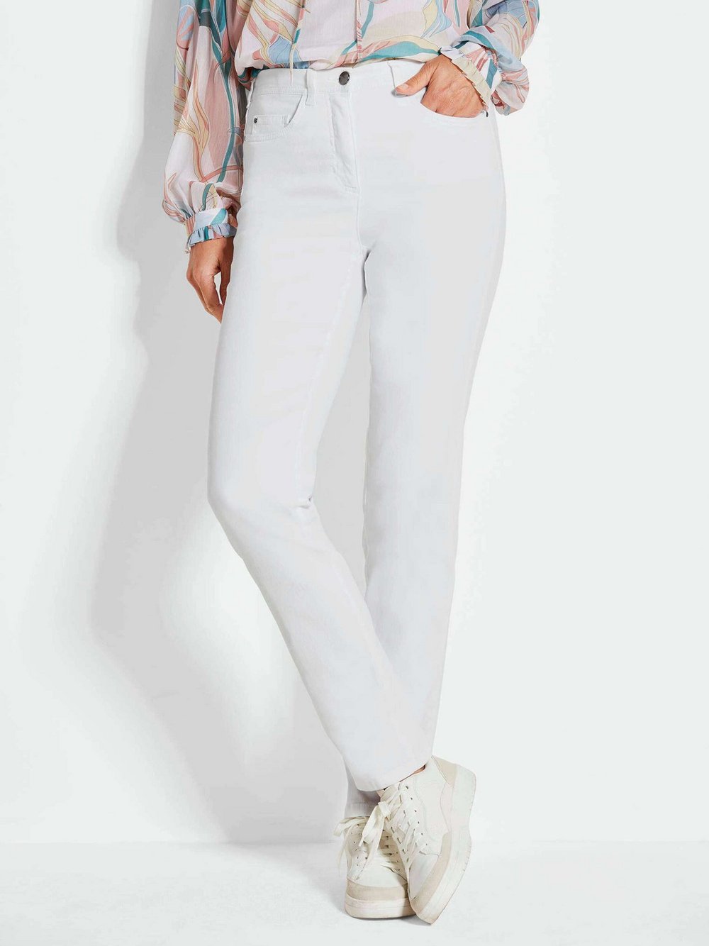 Goldner High-Stretch-Jeanshose Damen Baumwolle