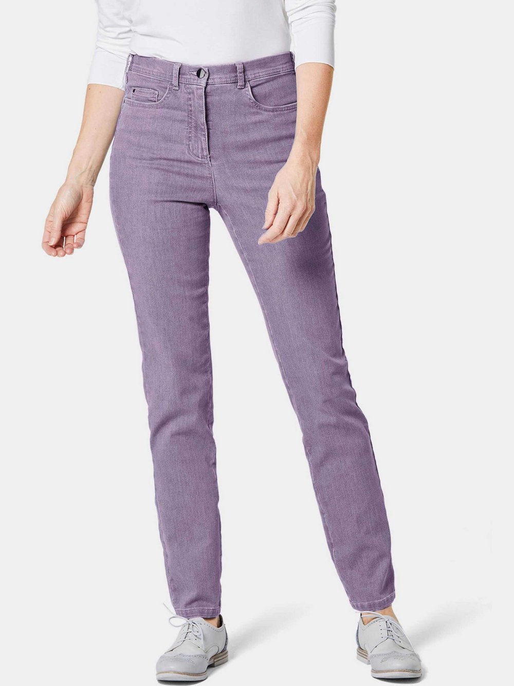 Goldner High-Stretch-Jeanshose Damen Baumwolle