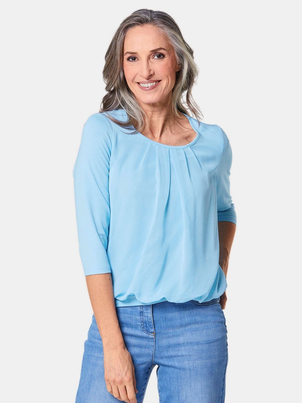 Goldner Blusenshirt Damen