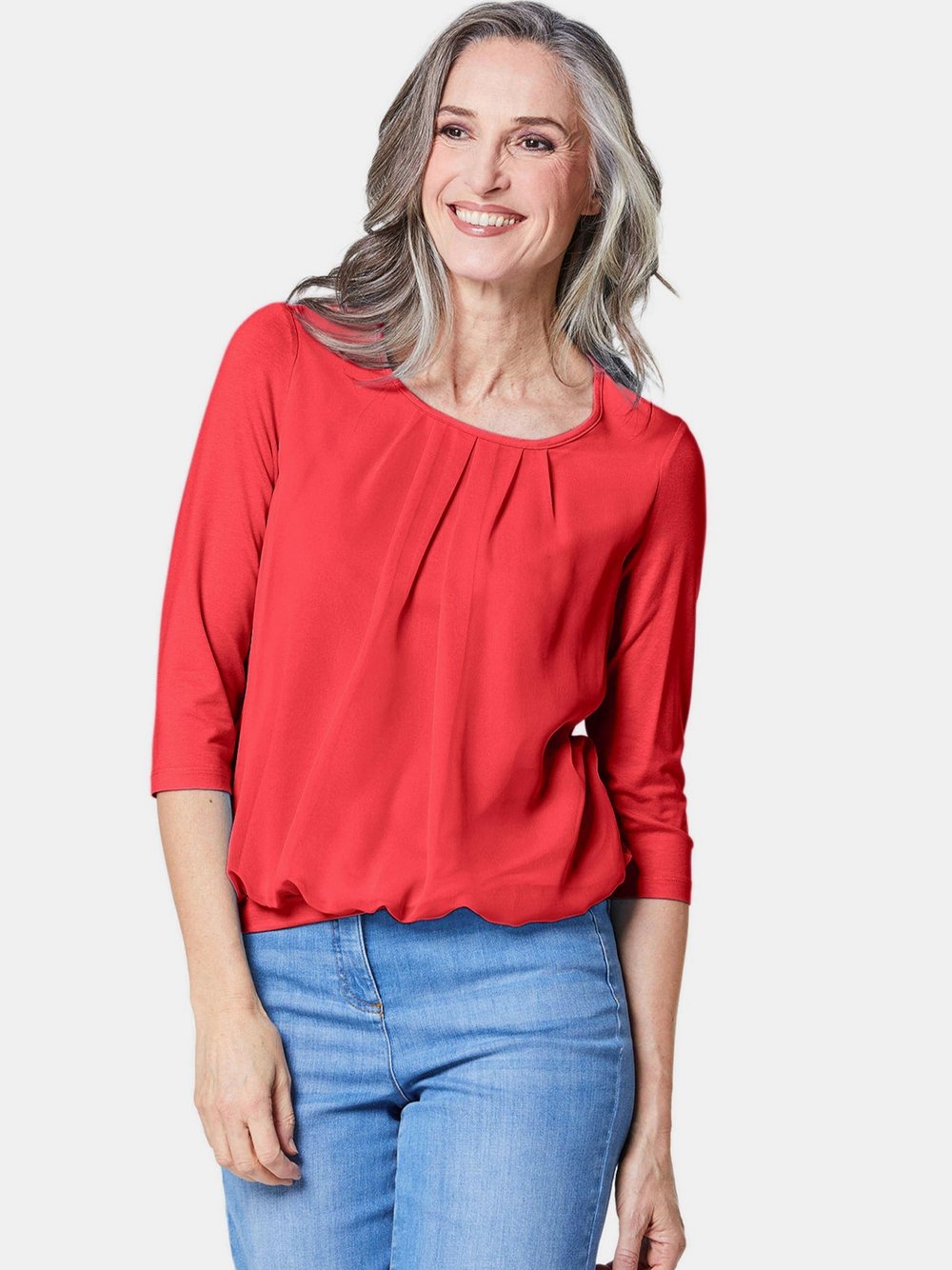 Goldner Blusenshirt Damen