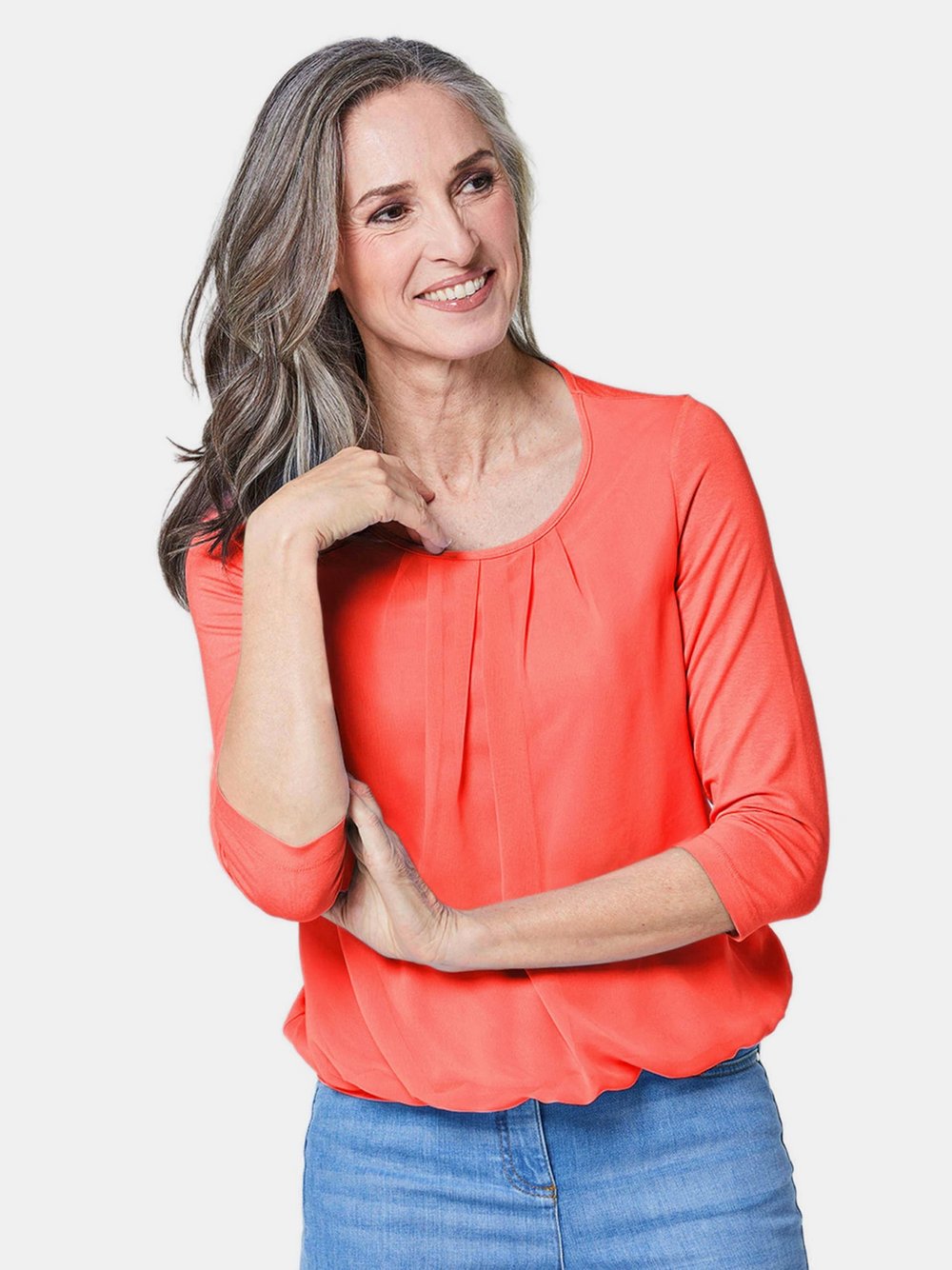 Goldner Blusenshirt Damen