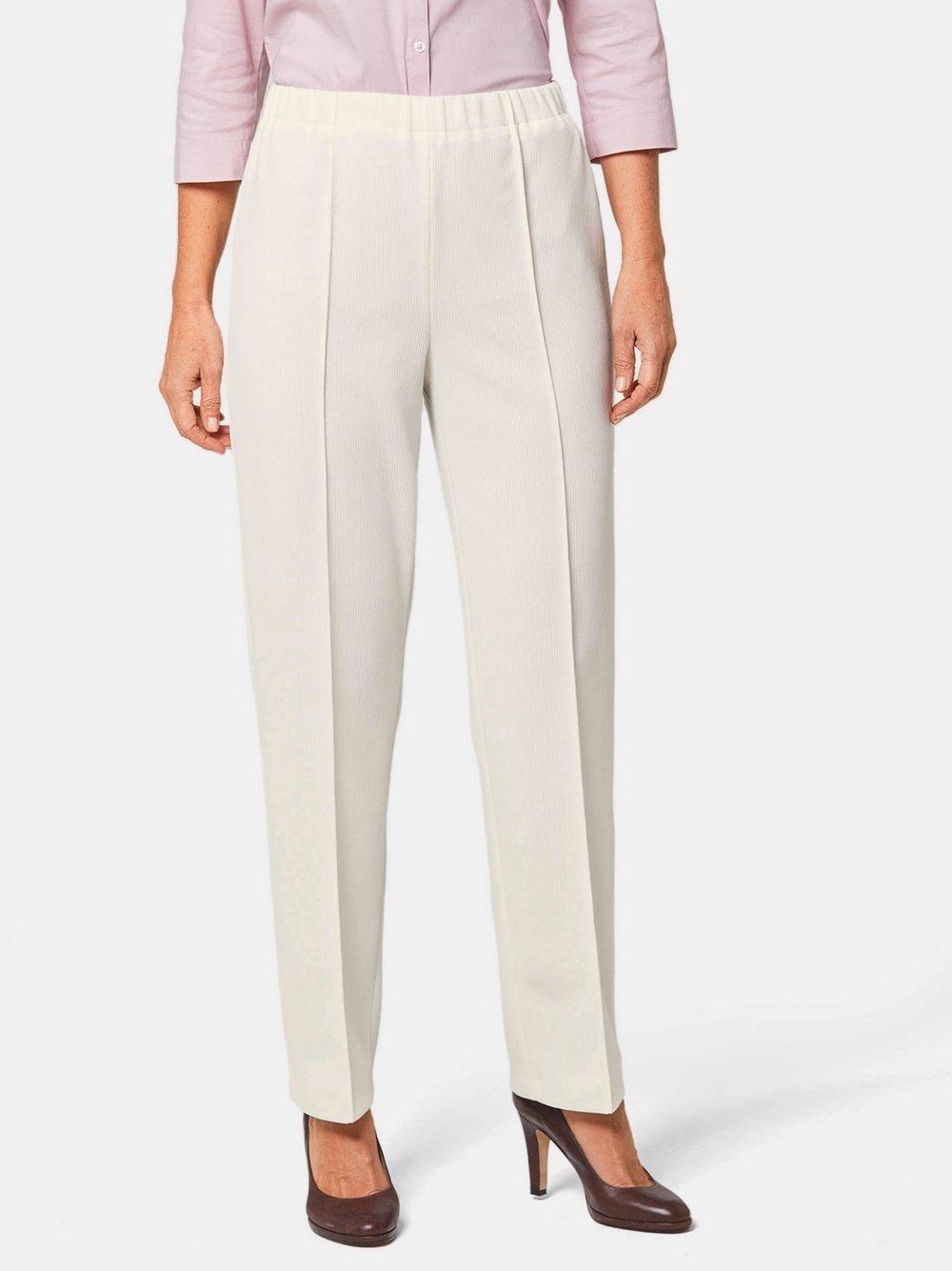 Goldner Rippenhose Damen