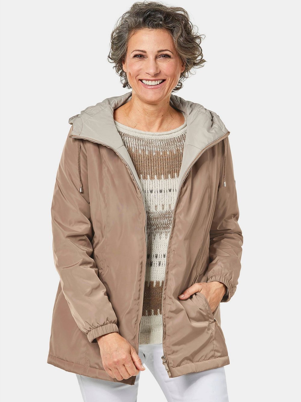 Goldner Freizeitjacke Damen
