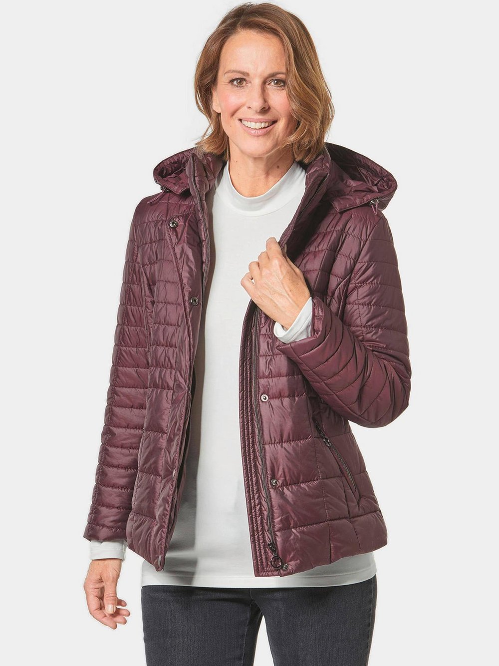 Goldner Steppjacke Damen