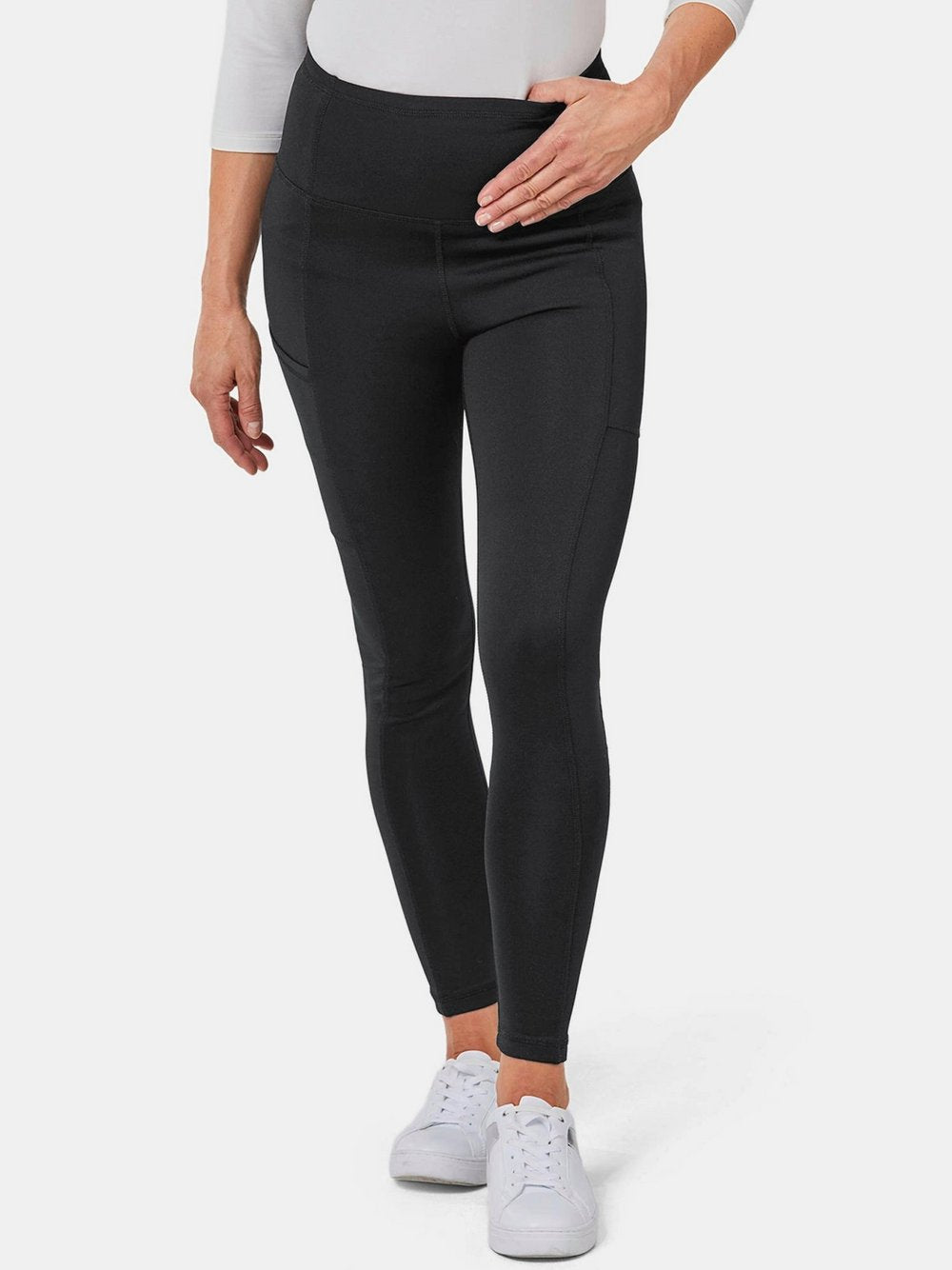Goldner Leggings Damen