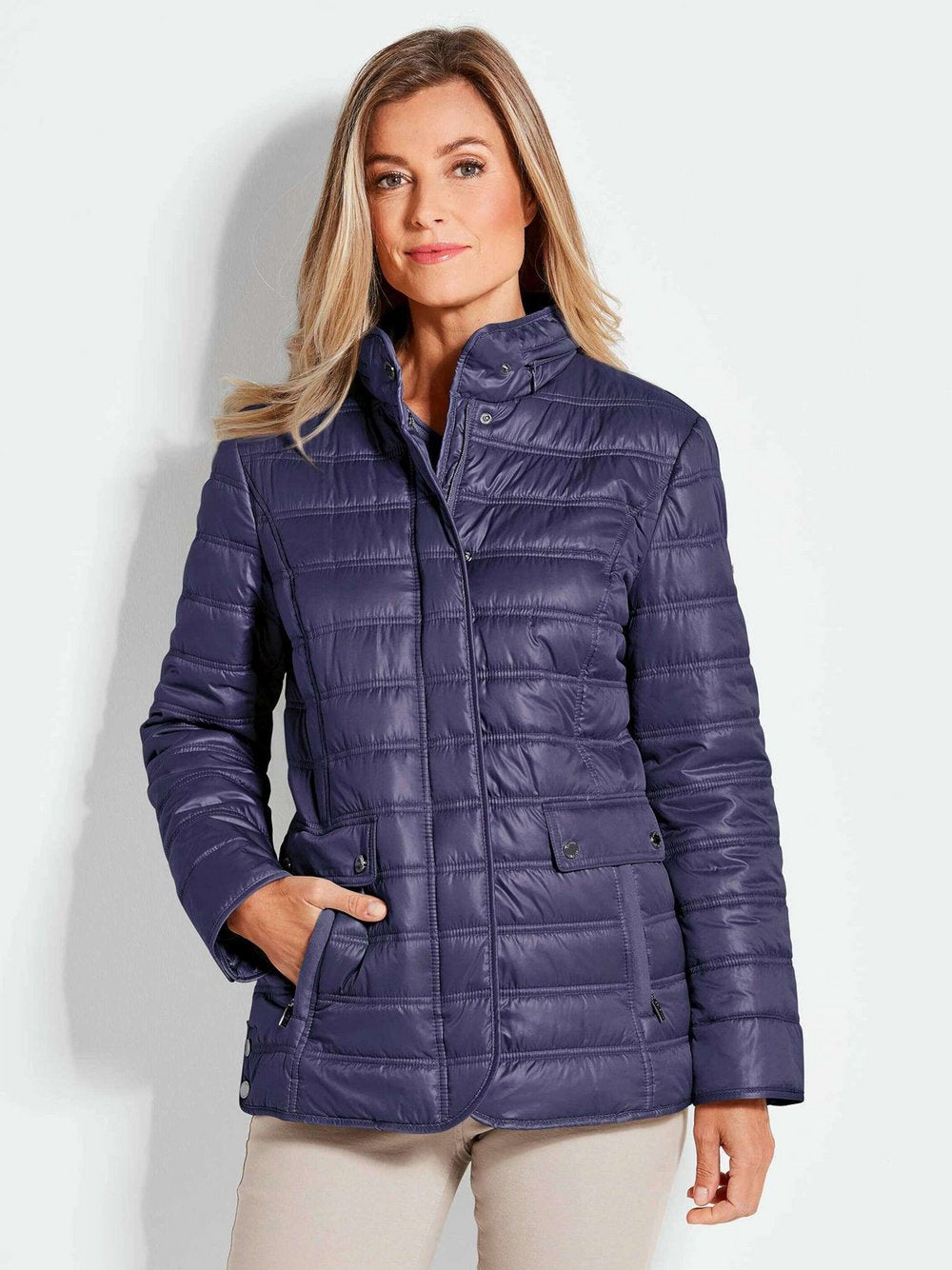 Goldner Steppjacke Damen