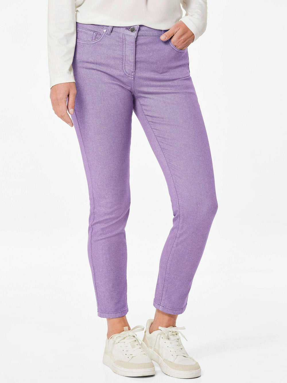 Goldner 7/8-Jeanshose Damen Baumwolle