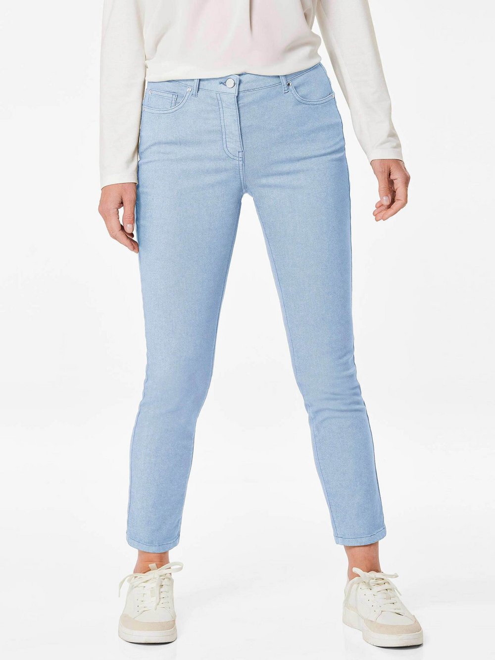 Goldner 7/8-Jeanshose Damen Baumwolle