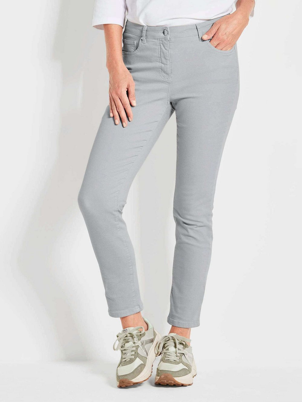 Goldner 7/8-Jeanshose Damen Baumwolle