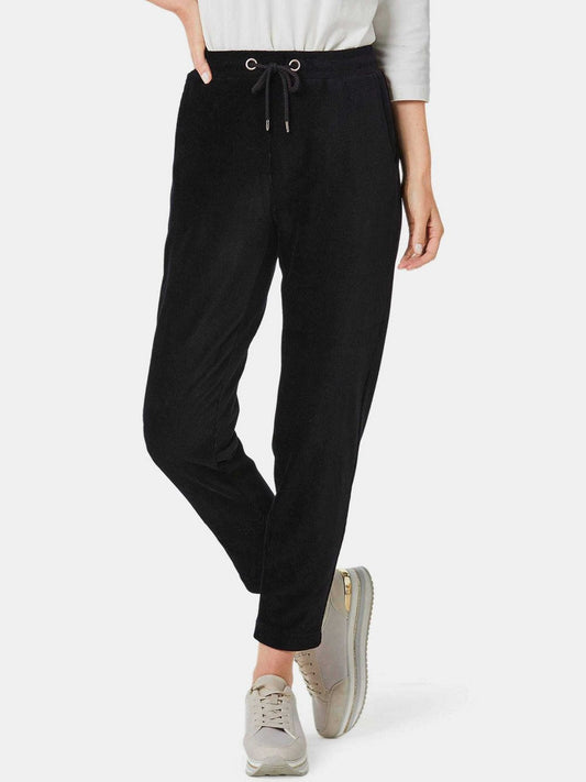 Goldner Cordhose Damen Baumwolle