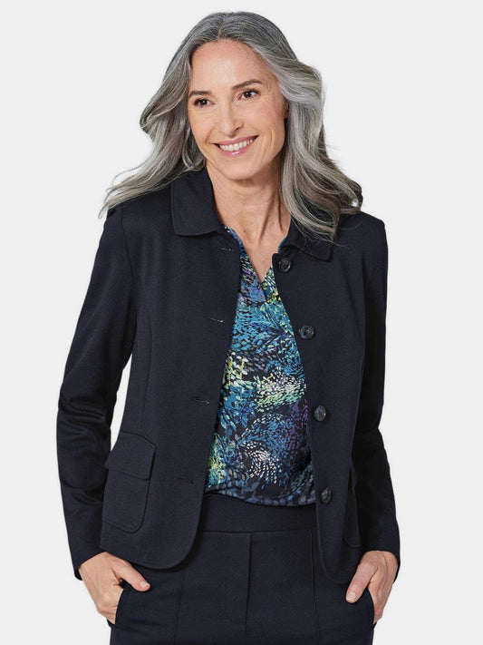 Goldner Jerseyjacke Damen Polyamid