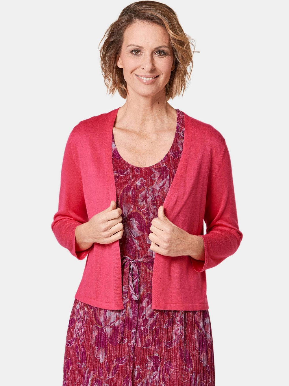 Goldner Strickbolero Damen Viskose