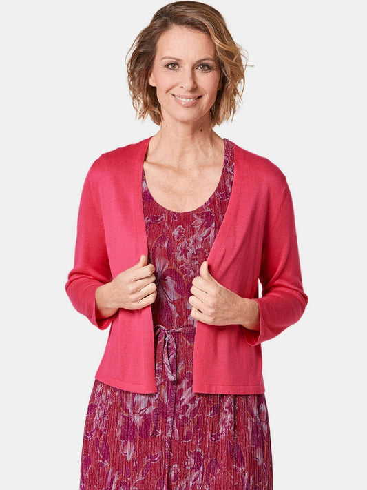 Goldner Strickbolero Damen Viskose