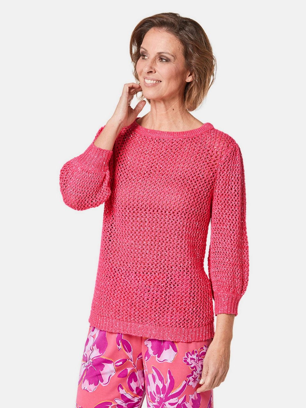 Goldner Pullover Damen