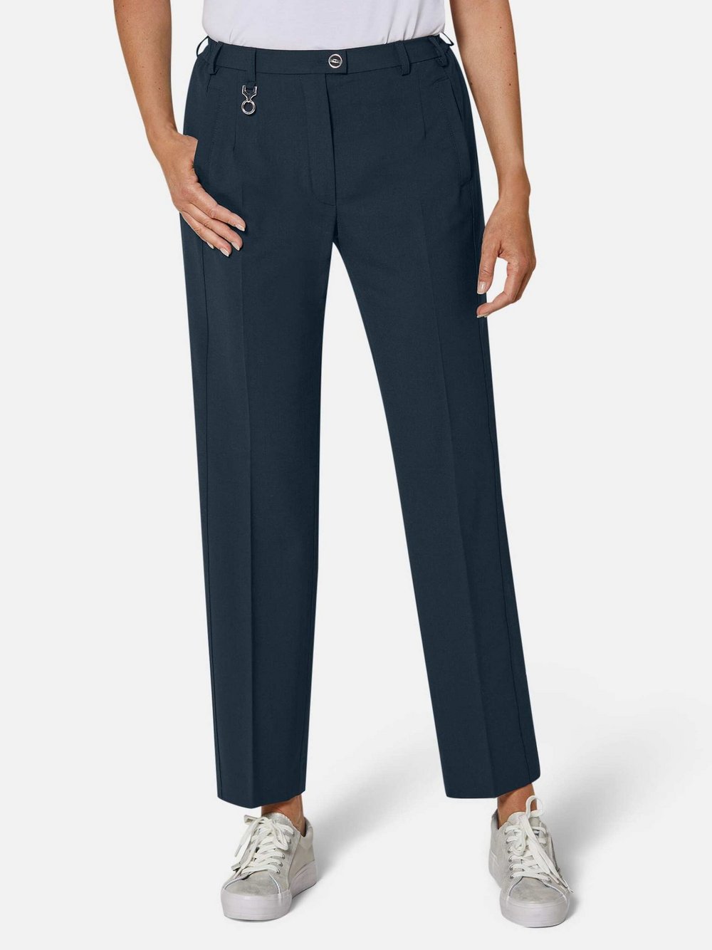 Goldner Hose CARLA Damen kariert