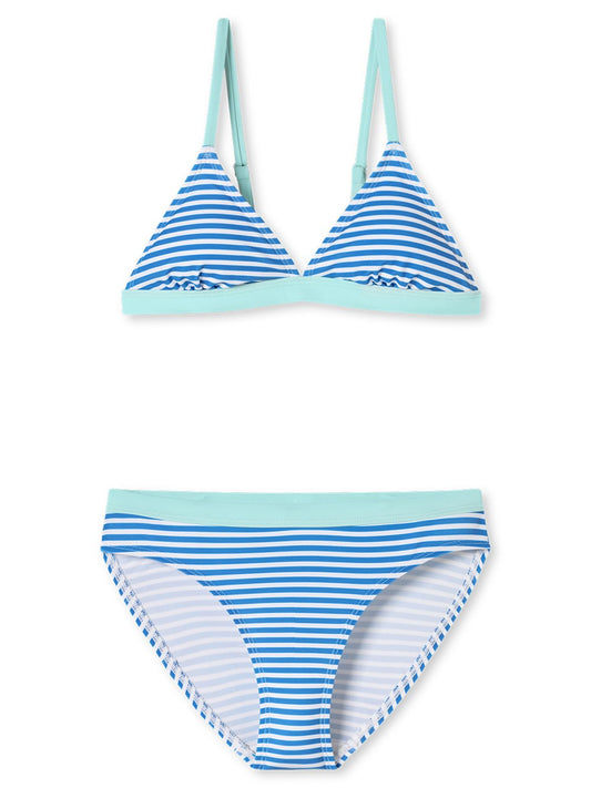 Schiesser Triangel-Bikini Mädchen Jersey gestreift