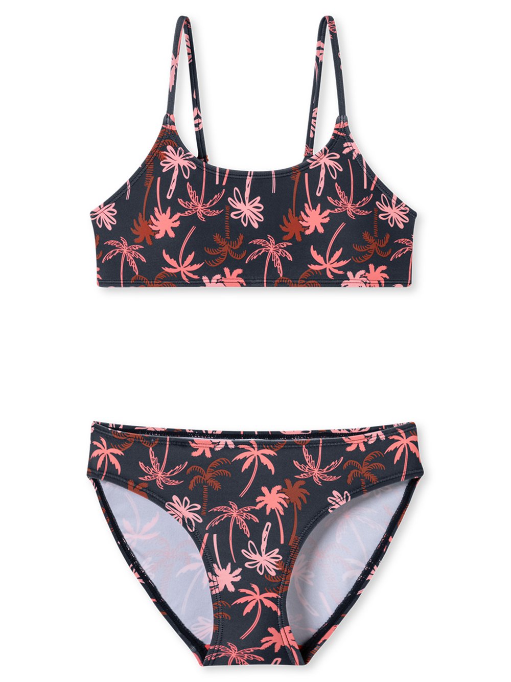 Schiesser Triangel-Bikini Mädchen Jersey gestreift