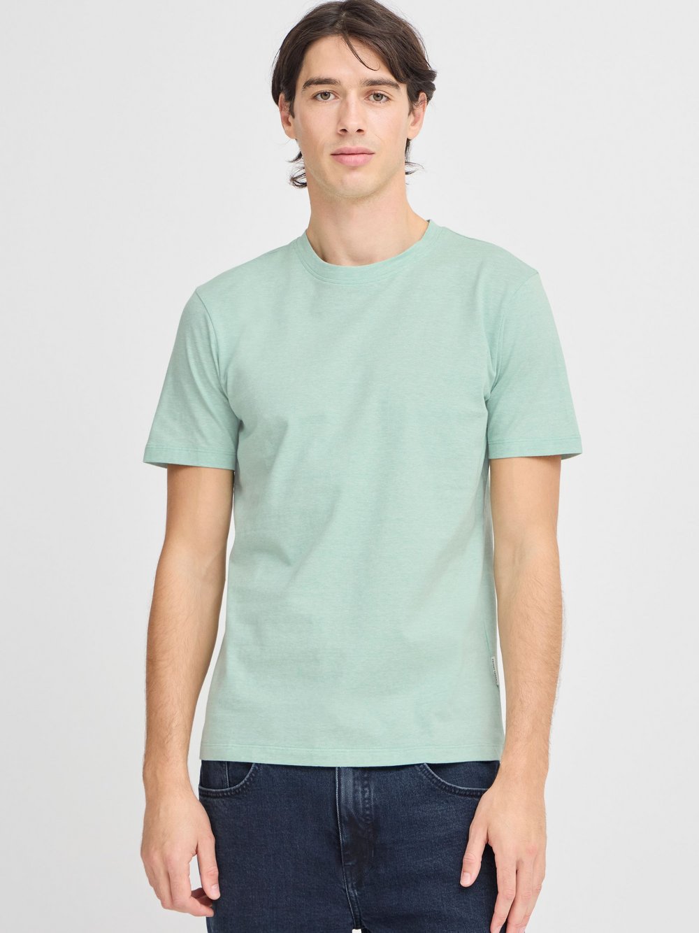 BLEND T-Shirt Herren Baumwolle gemustert