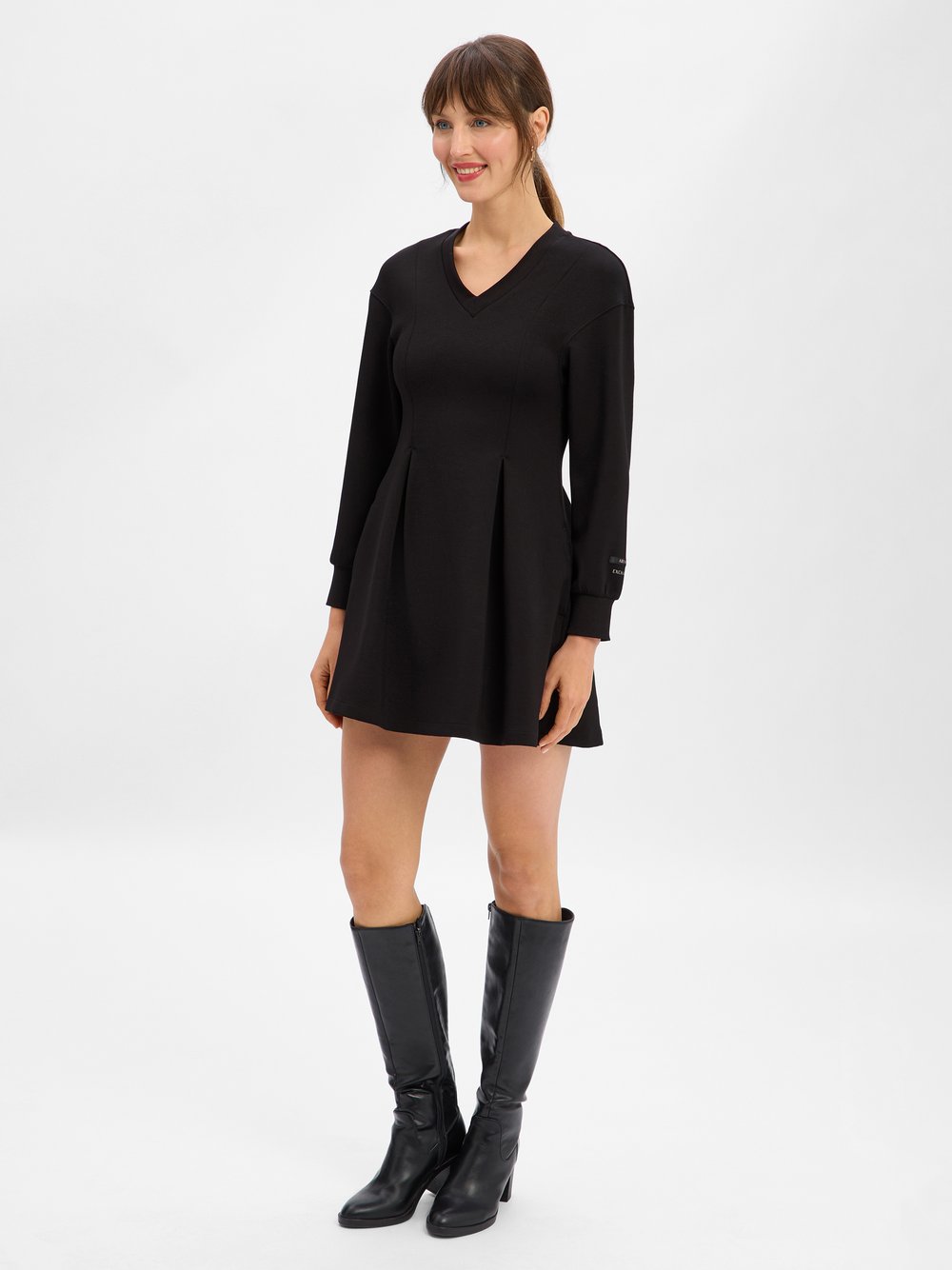 Armani Exchange Sweat-Dress Damen Polyamid