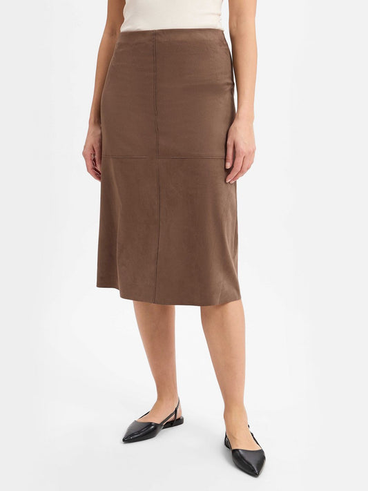 Someday Midirock Damen Kunstleder