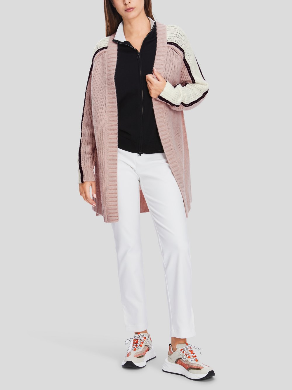 Marc Cain Cardigan Damen Polyamid gemustert