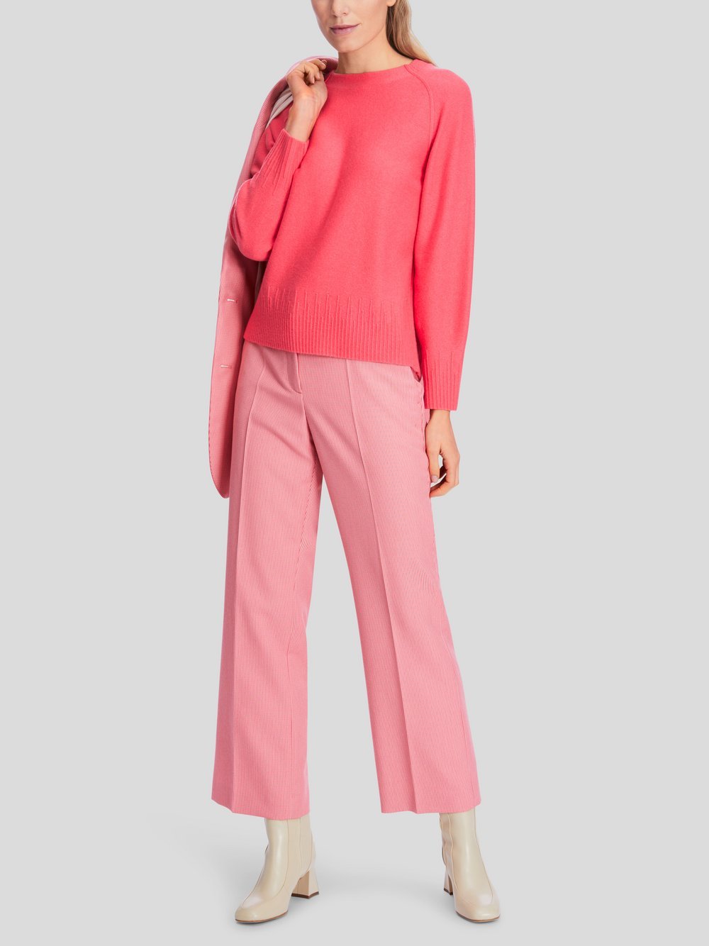 Marc Cain Pullover Damen Schurwolle gemustert