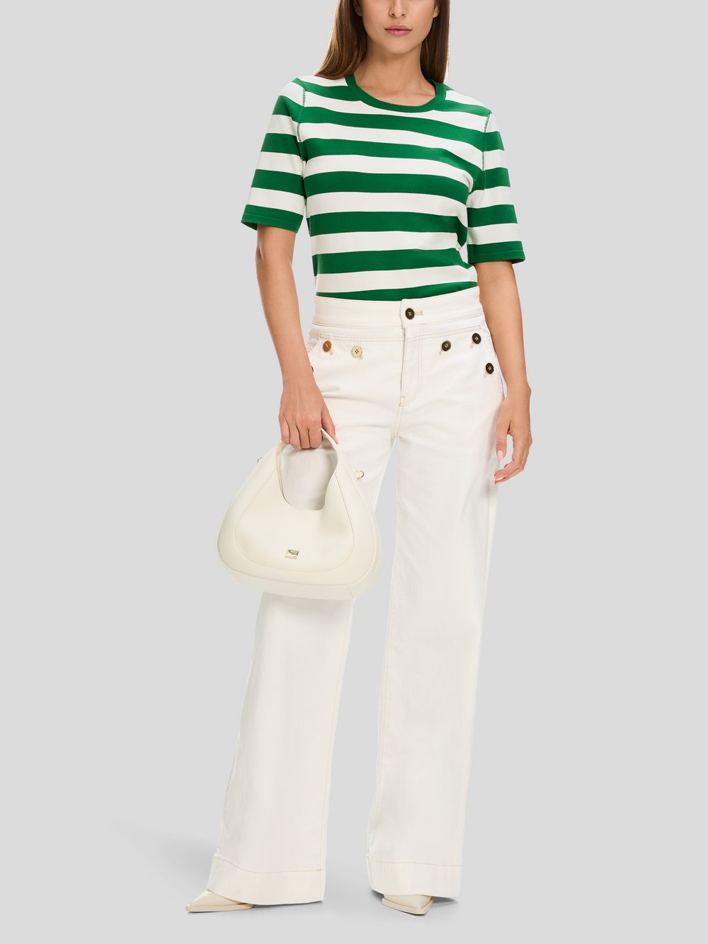 Marc Cain Pullover Damen Viskose gestreift