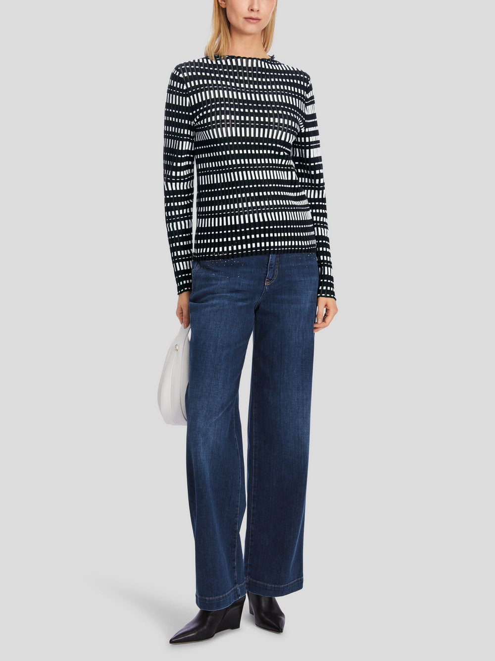 Marc Cain Pullover Damen Viskose gemustert