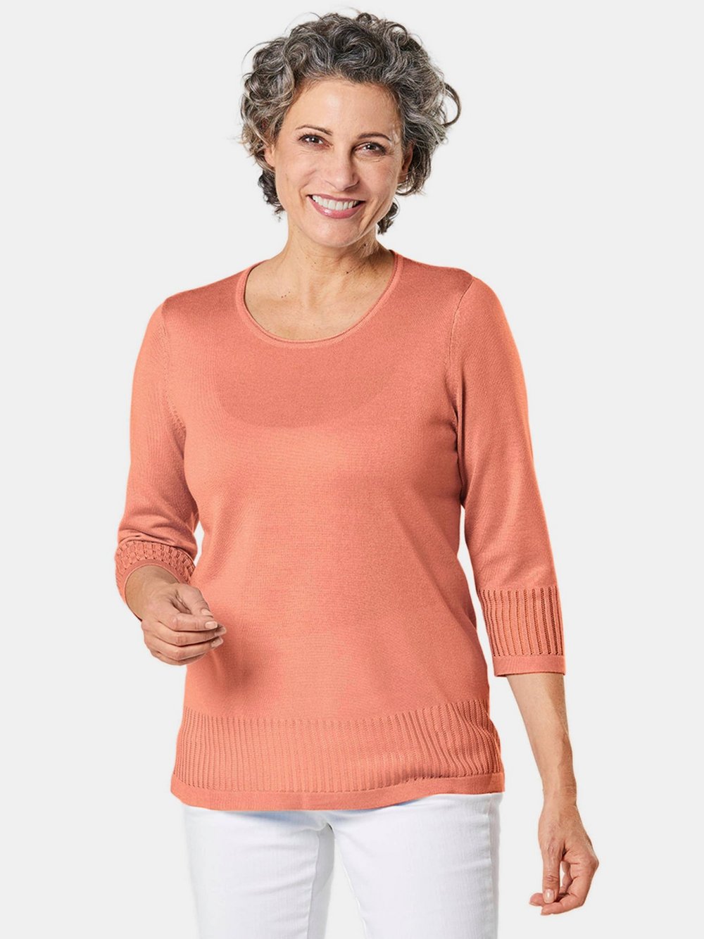 Goldner Pullover Damen