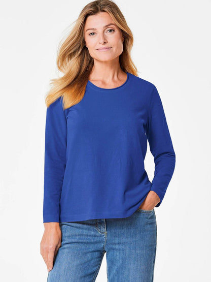 Goldner Shirt Damen Baumwolle