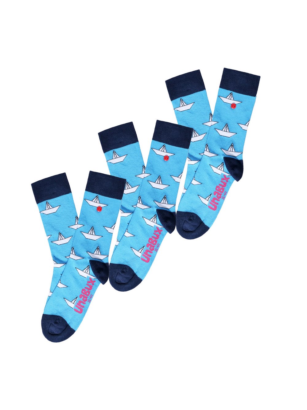 Unabux Freizeitsocken Damen Jersey bedruckt