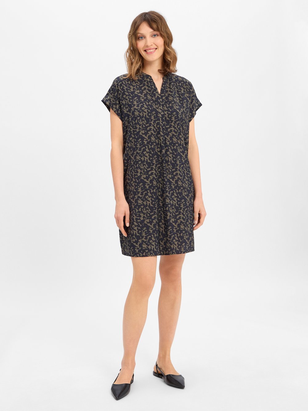 Opus Kleid Damen Viskose gemustert