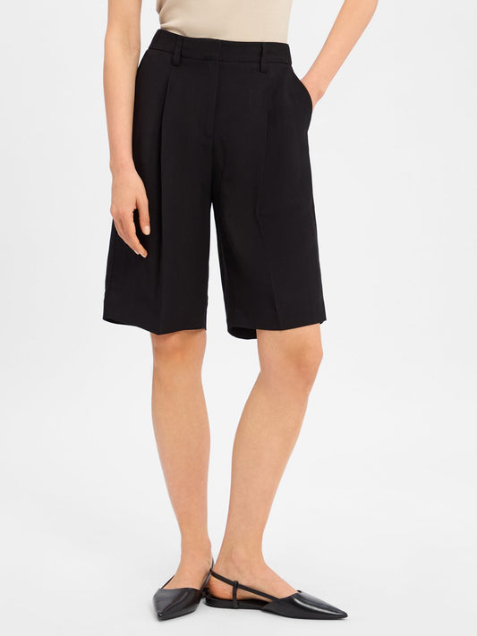 Someday Bermuda mit Leinen-Anteil Damen Viskose